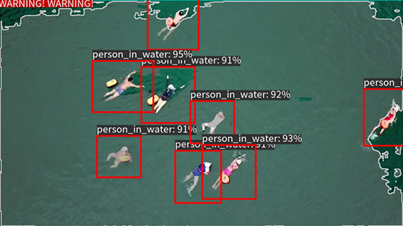 人员落水识别